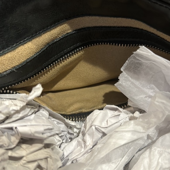 LEATHER SHOULDER BAG // WORN WITH SOME WEAR & TEAR - Picture 8 of 16